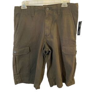Rio By Merrill & Forbes Cargo Shorts 32 Brown‎ NWT